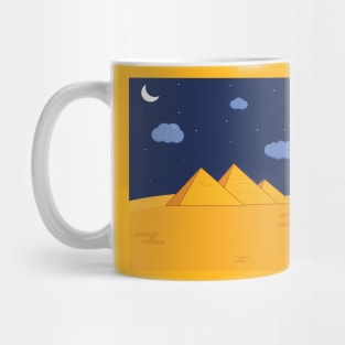 pyramids t shirt Mug